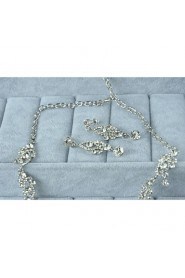 Jewelry Set Women's Anniversary / Wedding / Engagement / Birthday / Gift / Party / Daily / Special Occasion Jewelry Sets Silver / Alloy