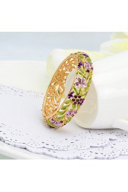 WesternRain Wedding Women's Cuff Bracelet Alloy Rhinestone