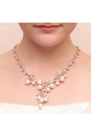 Jewelry Set Women's Anniversary / Wedding / Engagement / Birthday / Party / Special Occasion Jewelry SetsCubic Zirconia / Imitation Pearl