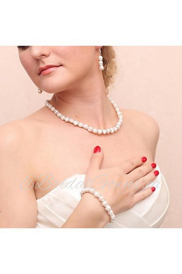 Jewelry Set Women's Anniversary / Wedding / Engagement / Birthday / Party / Special Occasion Jewelry Sets Cubic Zirconia / Imitation Pearl