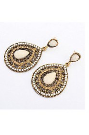 Fashion Water Exaggerated Wedding Bohemian Long Section Drop Earrings