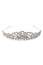 Women's / Flower Girl's Alloy Headpiece-Wedding / Special Occasion / Casual Tiaras Clear Round