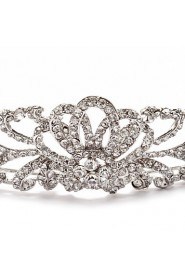 Women's / Flower Girl's Alloy Headpiece-Wedding / Special Occasion / Casual Tiaras Clear Round