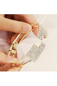 Stylish and Elegant Full Rhinestone Bracelet