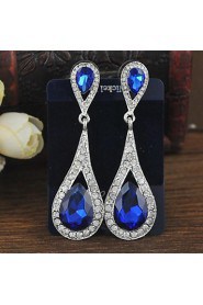 New brincos pendientes hot crystal earrings party jewelry gifts Party Dress Jewelry Earrings Latest New Wedding Earring