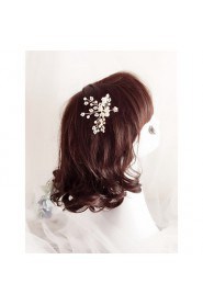 Conch Flower / Pearl / Rhinestone / Imitation Pearl Headpiece - Wedding / Special Occasion Hair Pin 1 Piece