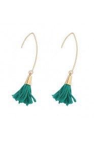 Bohemian Fashion Hook Tassel Earrings Bridal Accessories