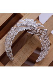 Women's Cuff Bracelet Silver