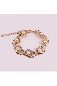 Fashion gold-plated necklace (necklace) (earrings) (Bracelet)