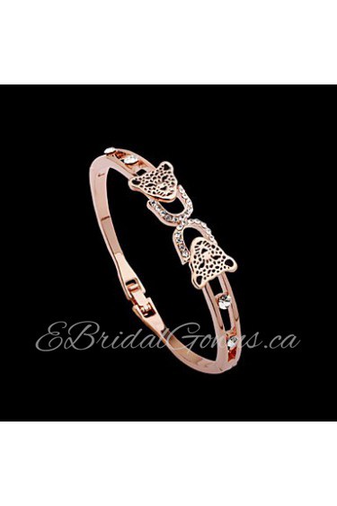 Women's Chain Bracelet Gold / Alloy Rhinestone