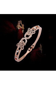 Women's Chain Bracelet Gold / Alloy Rhinestone