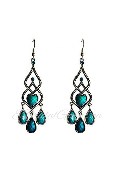 Drop Earrings Women's Sterling Silver Earring