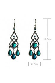 Drop Earrings Women's Sterling Silver Earring