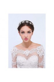 Women's Silver / Alloy Headpiece - Wedding / Special Occasion / Casual Headbands / Hair Clip / Hair Pin 3 Pieces