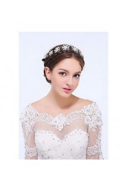 Women's Silver / Alloy Headpiece - Wedding / Special Occasion / Casual Headbands / Hair Clip / Hair Pin 3 Pieces