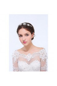 Women's Silver / Alloy Headpiece - Wedding / Special Occasion / Casual Headbands / Hair Clip / Hair Pin 3 Pieces