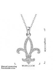 Cremation Jewelry 925 sterling silver Crowe Stars with Zircon Pendant Necklace for Women