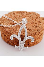 Cremation Jewelry 925 sterling silver Crowe Stars with Zircon Pendant Necklace for Women