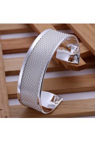 Women's Cuff Bracelet Silver