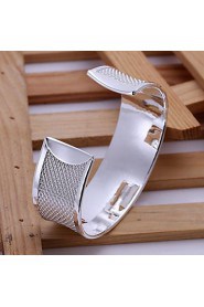 Women's Cuff Bracelet Silver