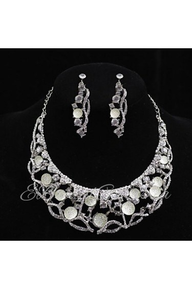 Women's Cubic Zirconia/Alloy/ Wedding/Party Jewelry Set