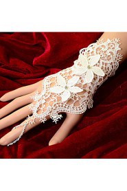 European Style Fashion Vintage Lace Bridal Jewelry Bracelet With Ring