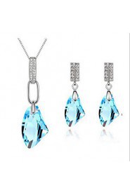 Thousands of colors Women's Alloy Jewelry Set Crystal-9-1-506-2-212