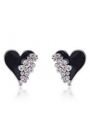 Stud Earrings Women's Alloy Earring Rhinestone