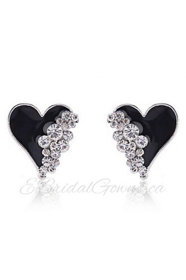 Stud Earrings Women's Alloy Earring Rhinestone