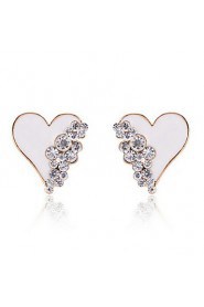 Stud Earrings Women's Alloy Earring Rhinestone