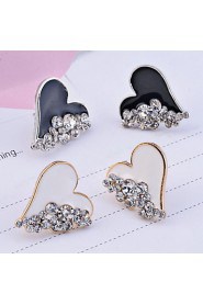 Stud Earrings Women's Alloy Earring Rhinestone