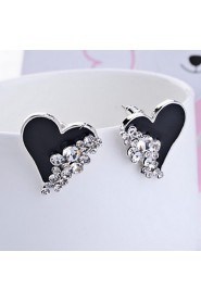 Stud Earrings Women's Alloy Earring Rhinestone