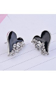 Stud Earrings Women's Alloy Earring Rhinestone