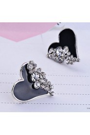 Stud Earrings Women's Alloy Earring Rhinestone