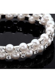 Child's/Women's Fashion Bracelet Crystal/Imitation Pearl/Cubic Zirconia