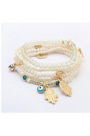 European And American Fashion Beaded Bracelet Buddha'S Heart