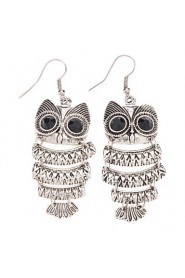 Vintage Style Owl Shape Earrings