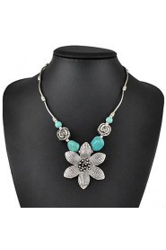 Women's Alloy Necklace Party/Daily Turquoise