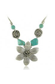 Women's Alloy Necklace Party/Daily Turquoise