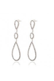 Drop Earrings Women's Alloy Earring Rhinestone