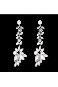 Drop Earrings Women's Cubic Zirconia/Alloy Earring