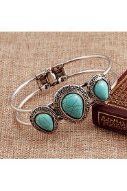 Bohemian Fashion Love Turquoise Multilayer Woven Bracelet