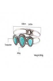 Bohemian Fashion Love Turquoise Multilayer Woven Bracelet