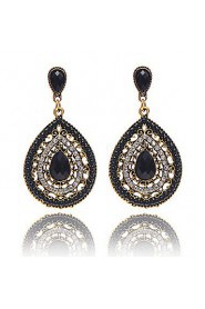 Bohemian Beads Full Of Diamond Drops Earrings