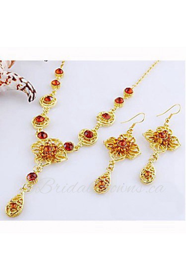 Jewelry Set Women's Birthday / Gift / Party / Daily / Special Occasion Jewelry Sets Alloy Necklaces / Earrings As the Picture