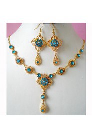 Jewelry Set Women's Birthday / Gift / Party / Daily / Special Occasion Jewelry Sets Alloy Necklaces / Earrings As the Picture