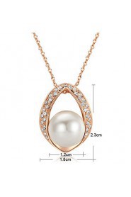 Women's Alloy Necklace Anniversary / Engagement / Birthday / Special Occasion / Office & Career / OutdoorImitation