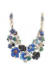 Beautiful Flowers and Sweet Pastoral Style Fashion Necklace(More Colors)