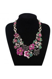 Beautiful Flowers and Sweet Pastoral Style Fashion Necklace(More Colors)