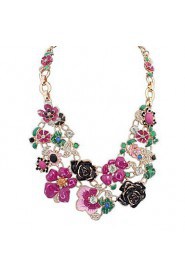 Beautiful Flowers and Sweet Pastoral Style Fashion Necklace(More Colors)